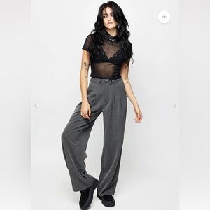 Disturbia 🖤 Herringbone Tailored Trouser